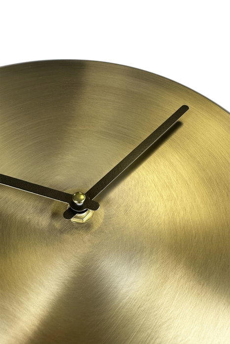 Wallity Reloj de Pared 30Sivmetsaat Decorativo Metal Aluminio Caqui 30x30 cm Silencioso